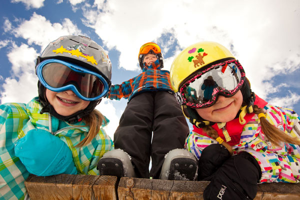 Skiing and riding free at Aspen. Photo by Jeremy Swanson