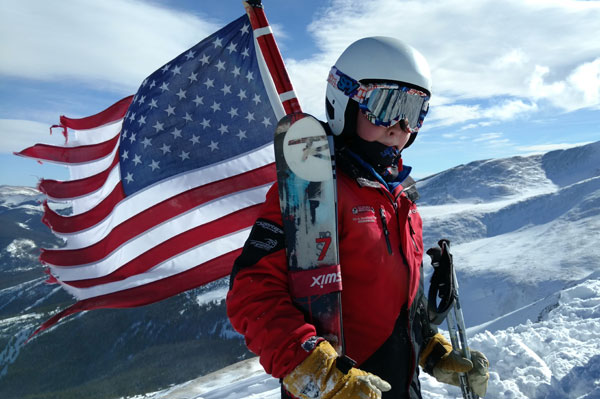 Everest, the moon, and Peak 8 in Breck: All spots worthy of planting a flag. 