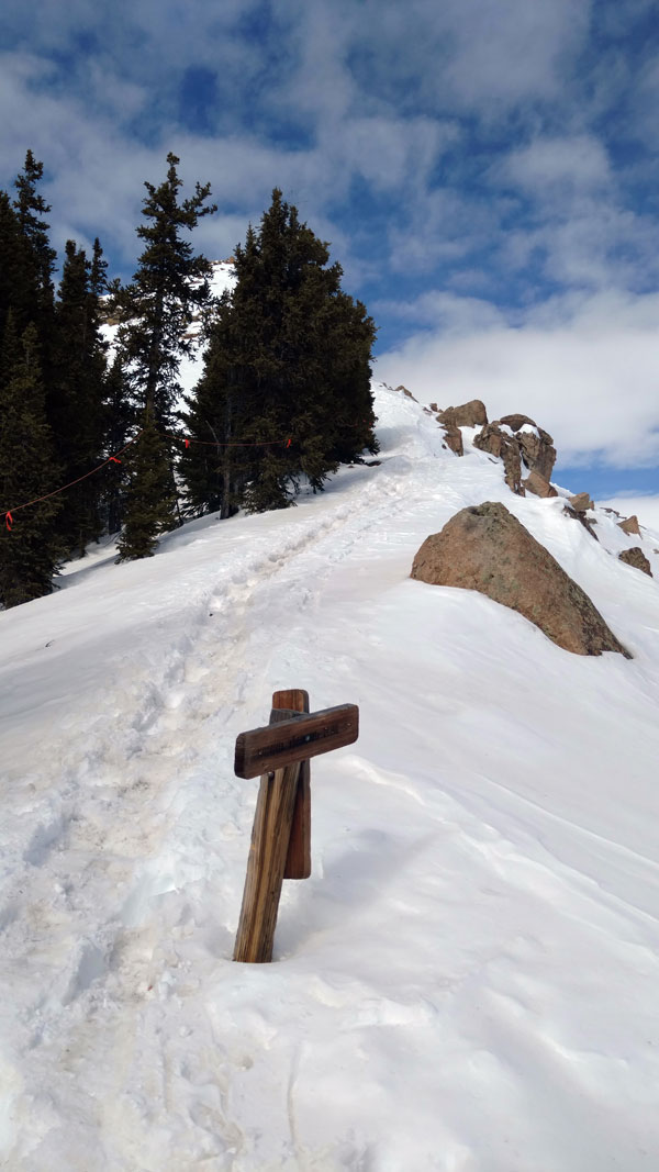 Hiking up to the the very top of Crested Butte. Photo: © Helen Olsson