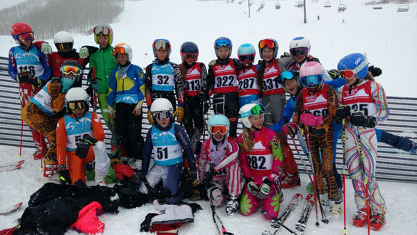 Team Eldora at the finish corral. Photo: Helen Olsson ©