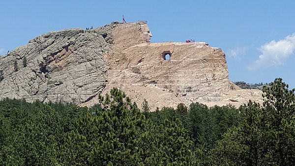 Finished Drawing Crazy Horse Monument Mount Rushmore Leave No Trace